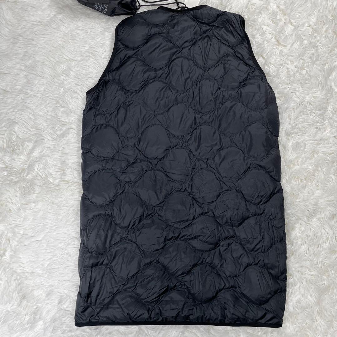 【未使用】UNIQLO×theory ウルトラライトダウンロングベスト 黒 S