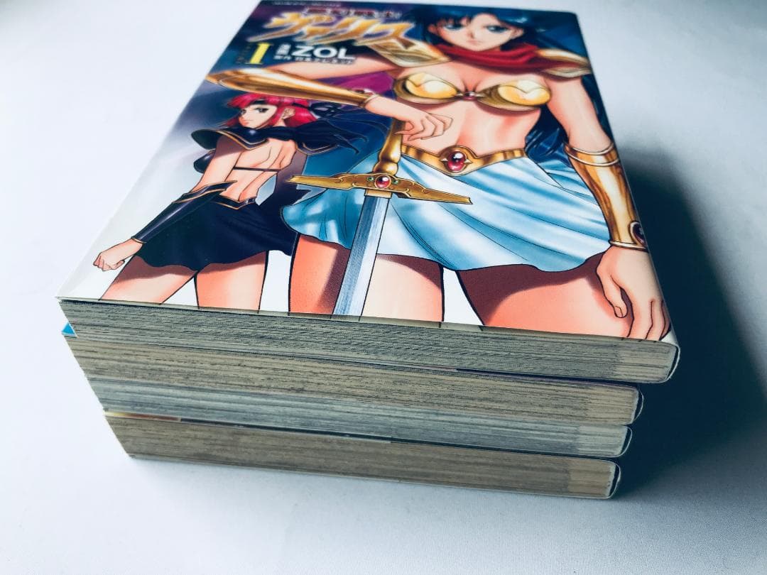 夢幻戦士ヴァリス 全4巻セット 帯 ZOL 1 2 3 4 全巻 Valis