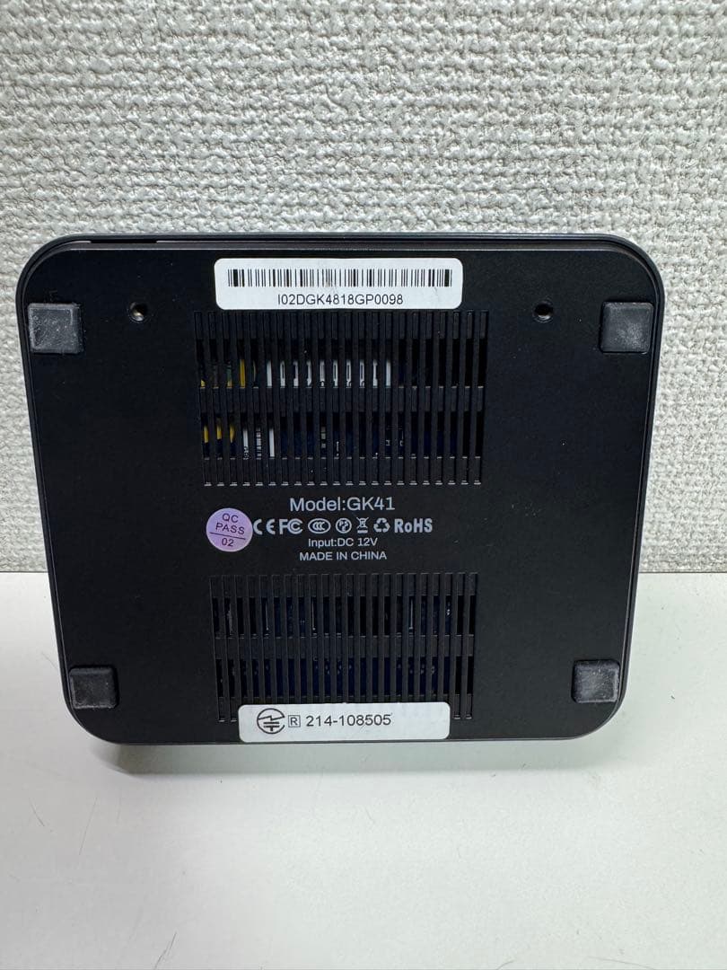 中古 MINIS FORUM GK41 8GB＋128GB ミニPC 即使用可