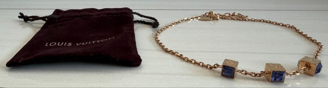 LOUIS VUITTON ルイヴィトン ゴールドチェーンネックレス