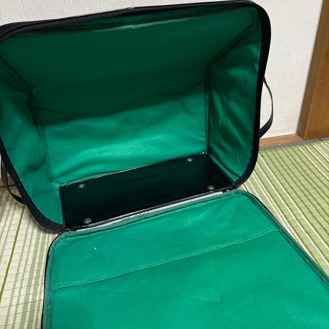 ヤマハ　YAMAHA アコーディオン　ピアノ　鍵盤　楽器　演奏　赤　ソフトケース