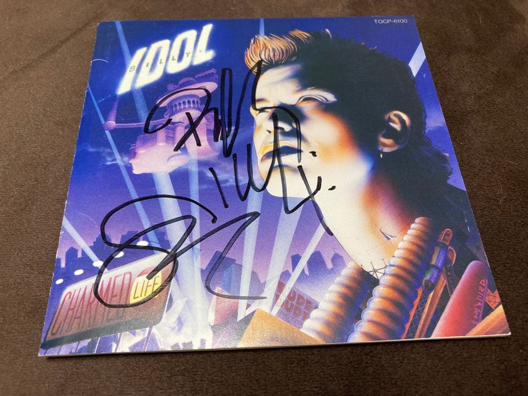 ビリー・アイドル　スティーヴ・スティーヴンス　サインCD billy idol