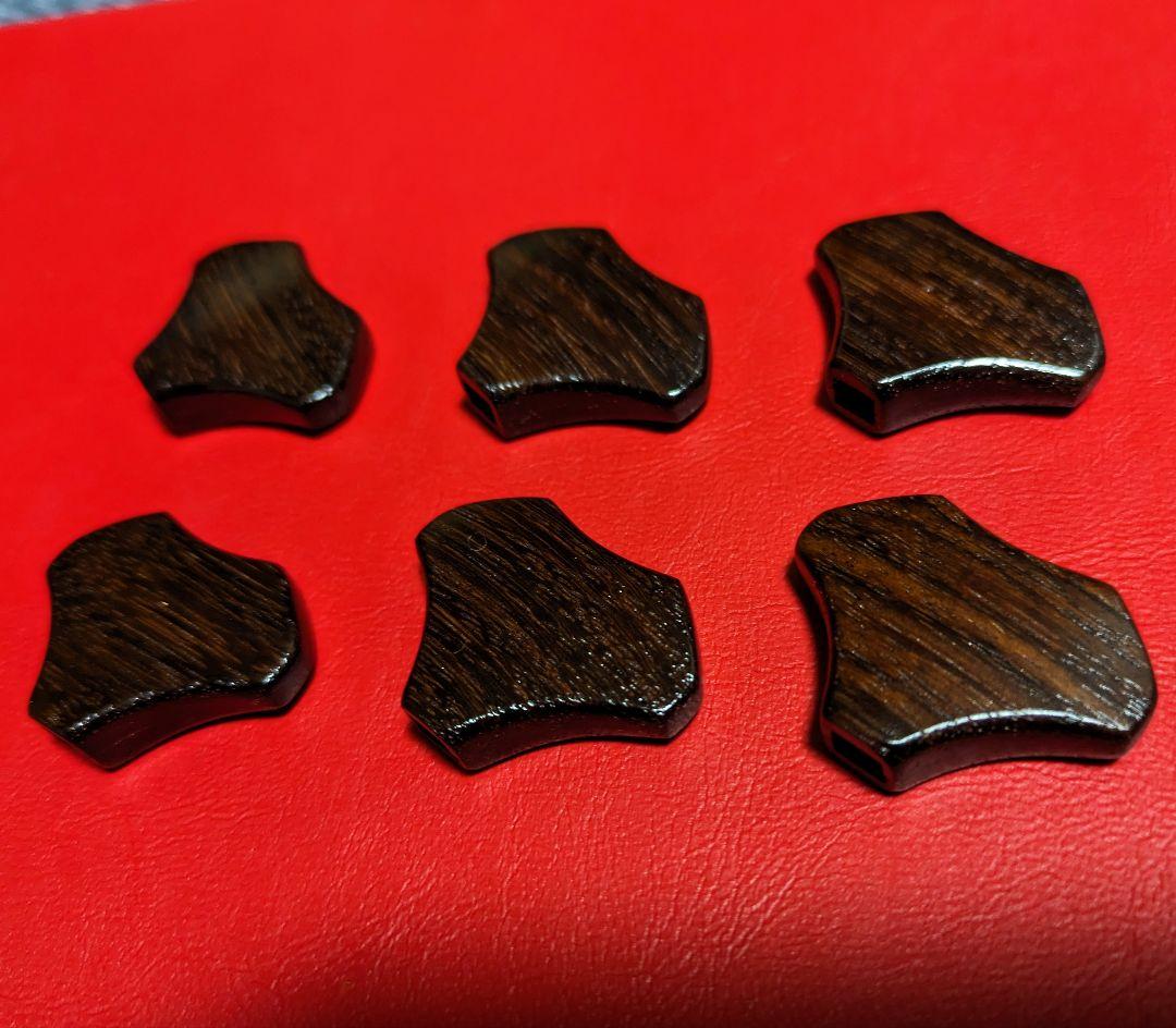 ローズウッド製　ベースペグボタン