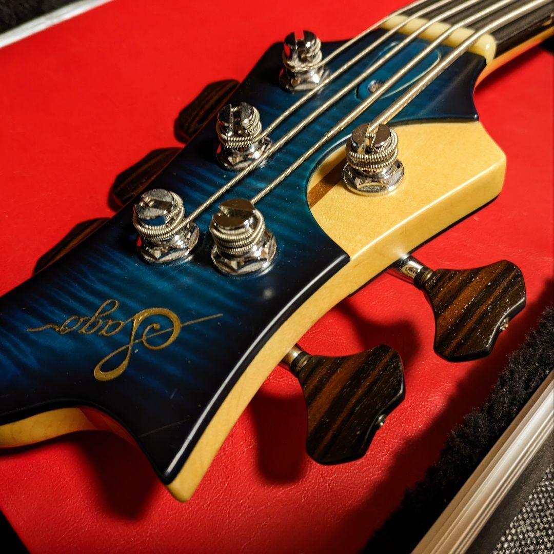 ローズウッド製　ベースペグボタン