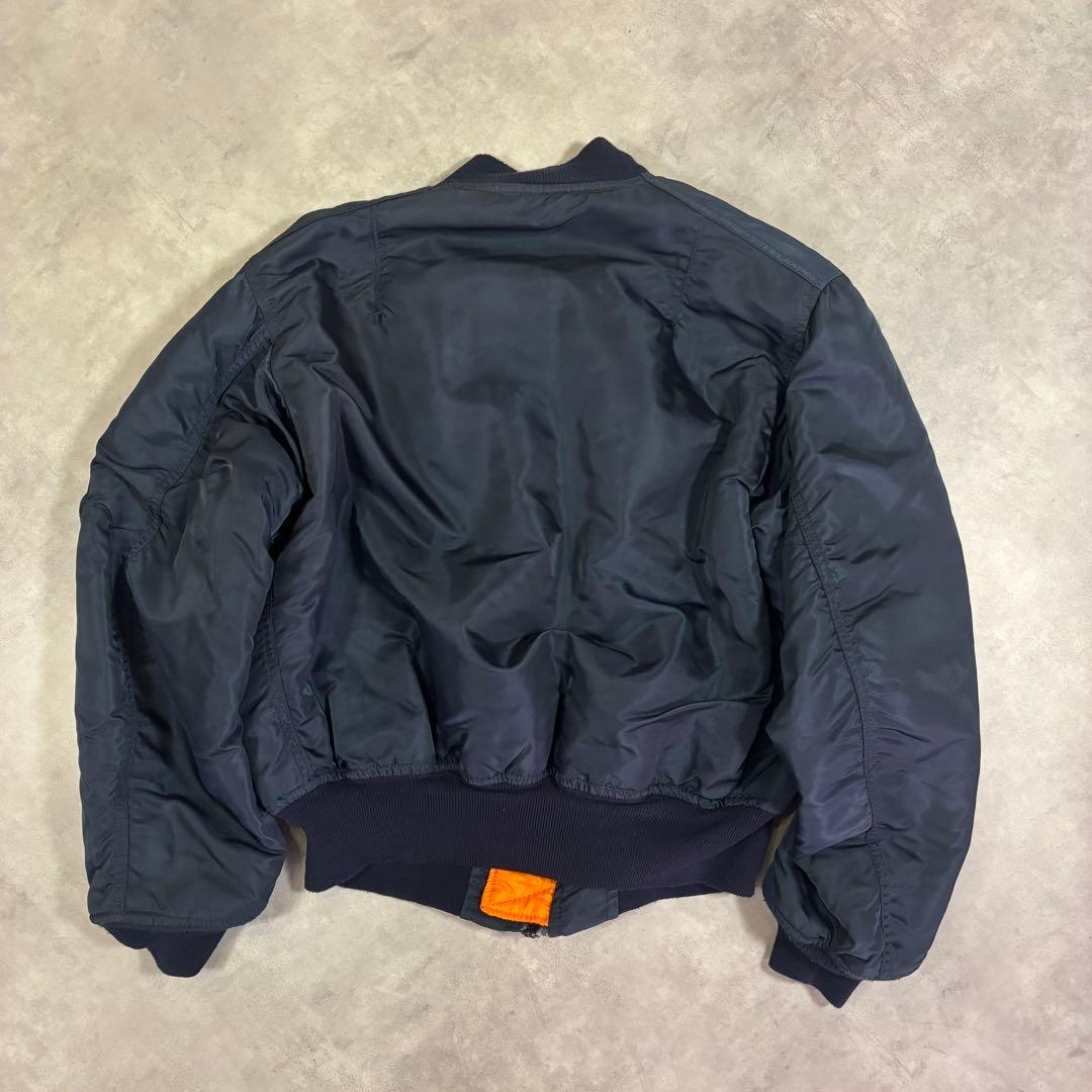 旧タグ ALPHA INDUSTRIES 80s USA製 IDEALジップ