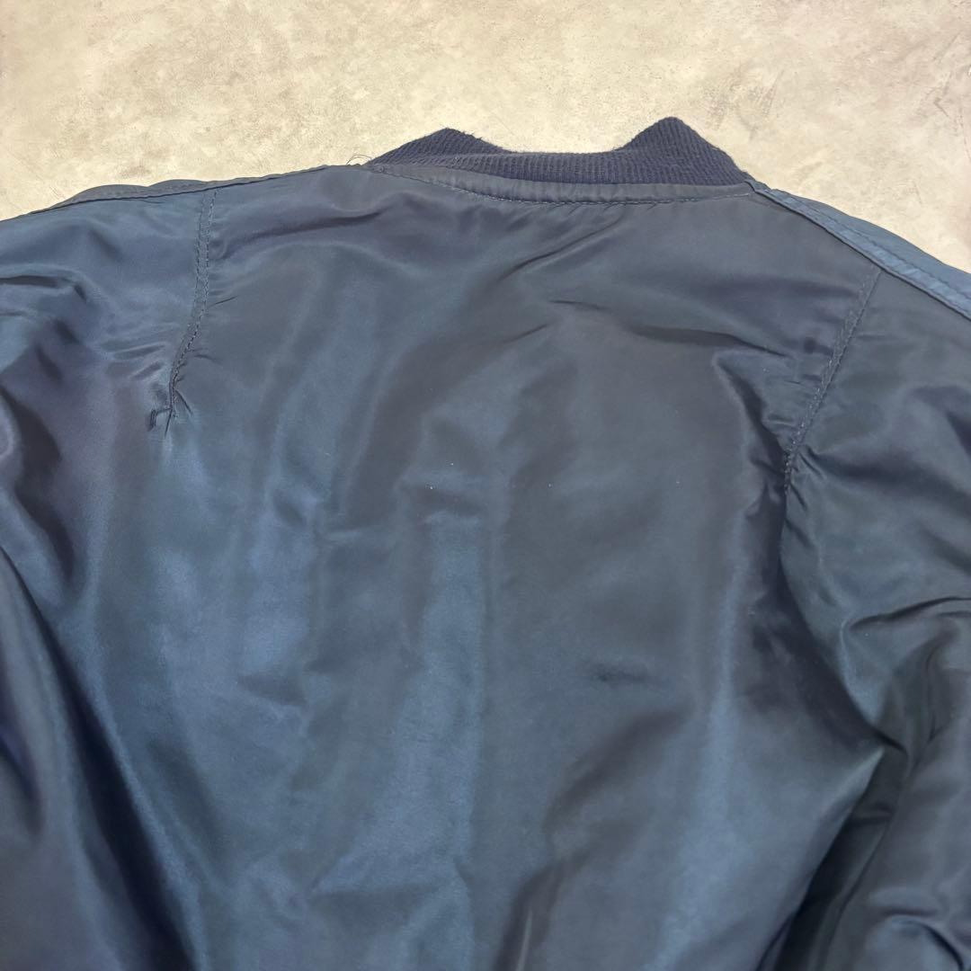 旧タグ ALPHA INDUSTRIES 80s USA製 IDEALジップ