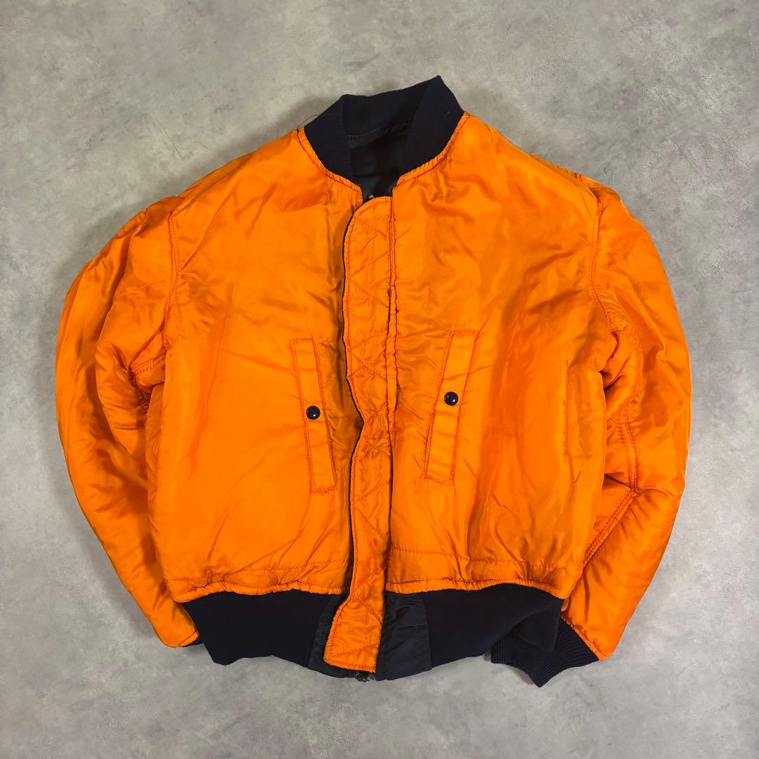 旧タグ ALPHA INDUSTRIES 80s USA製 IDEALジップ