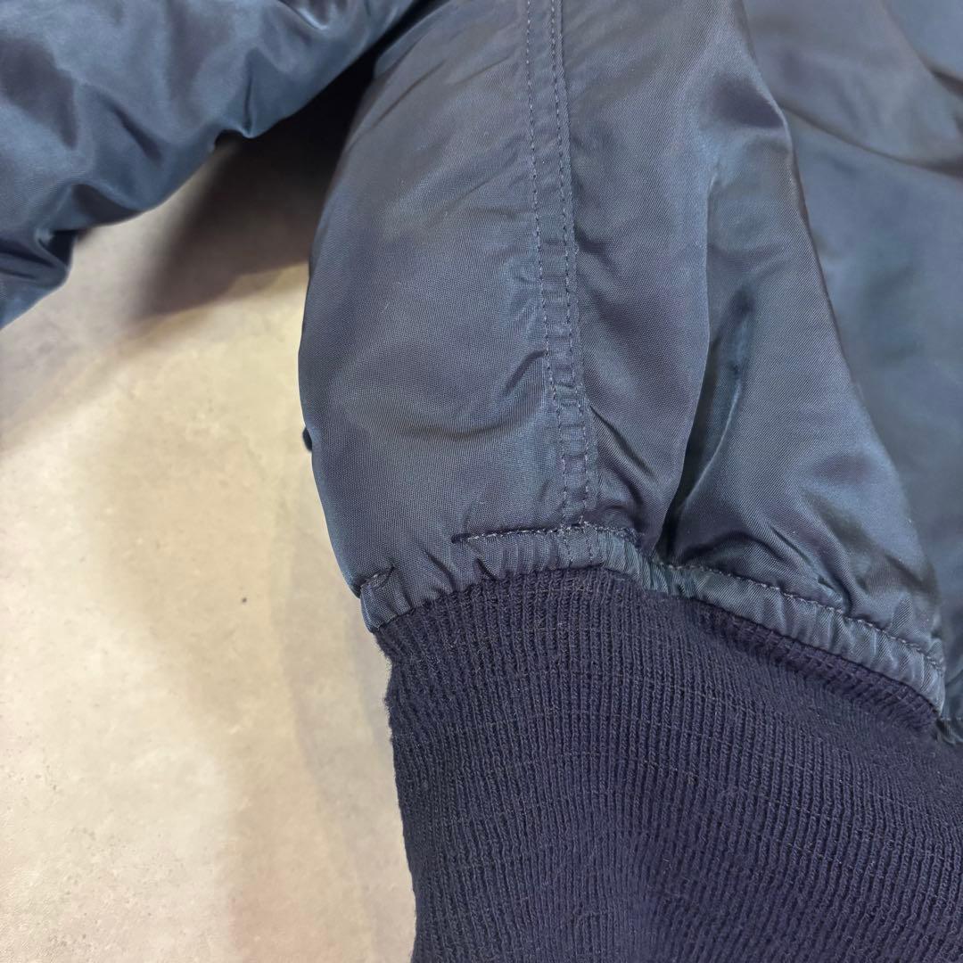 旧タグ ALPHA INDUSTRIES 80s USA製 IDEALジップ