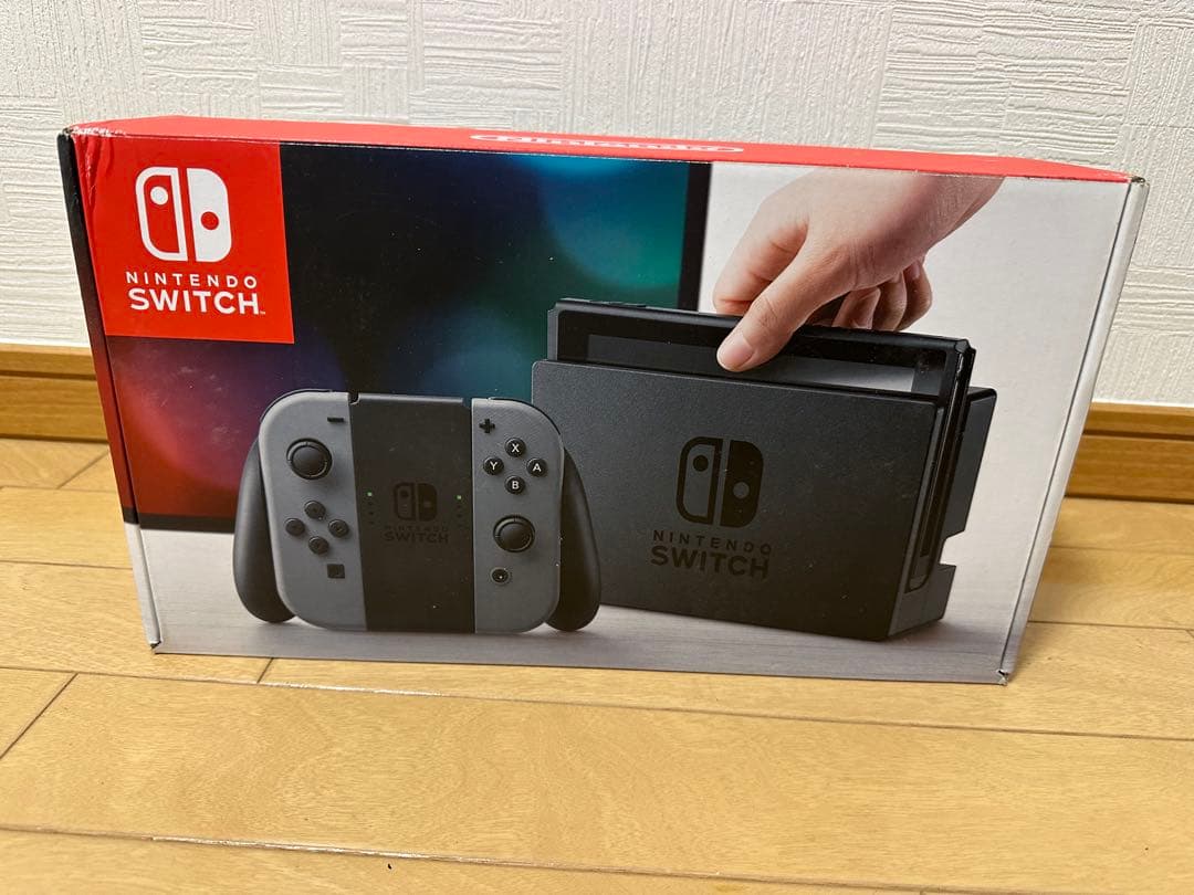 【未対策機】美品！Nintendo Switch 本体 グレー