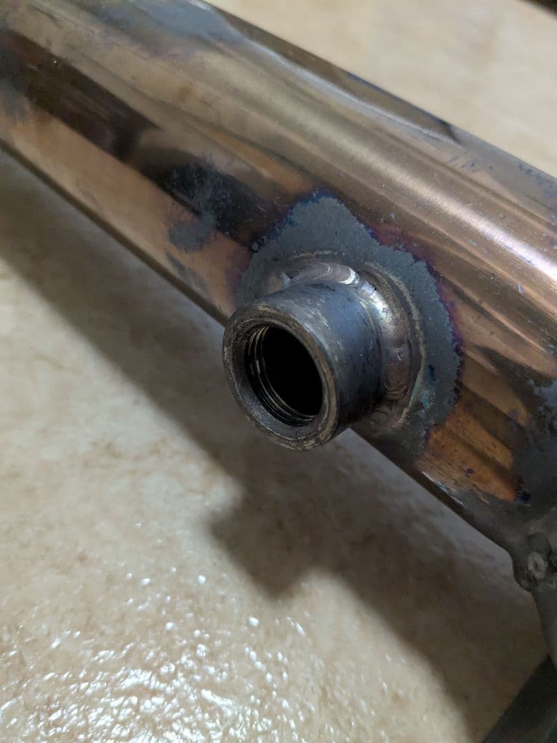 【まめかす様】アコード CL7 触媒ストレート