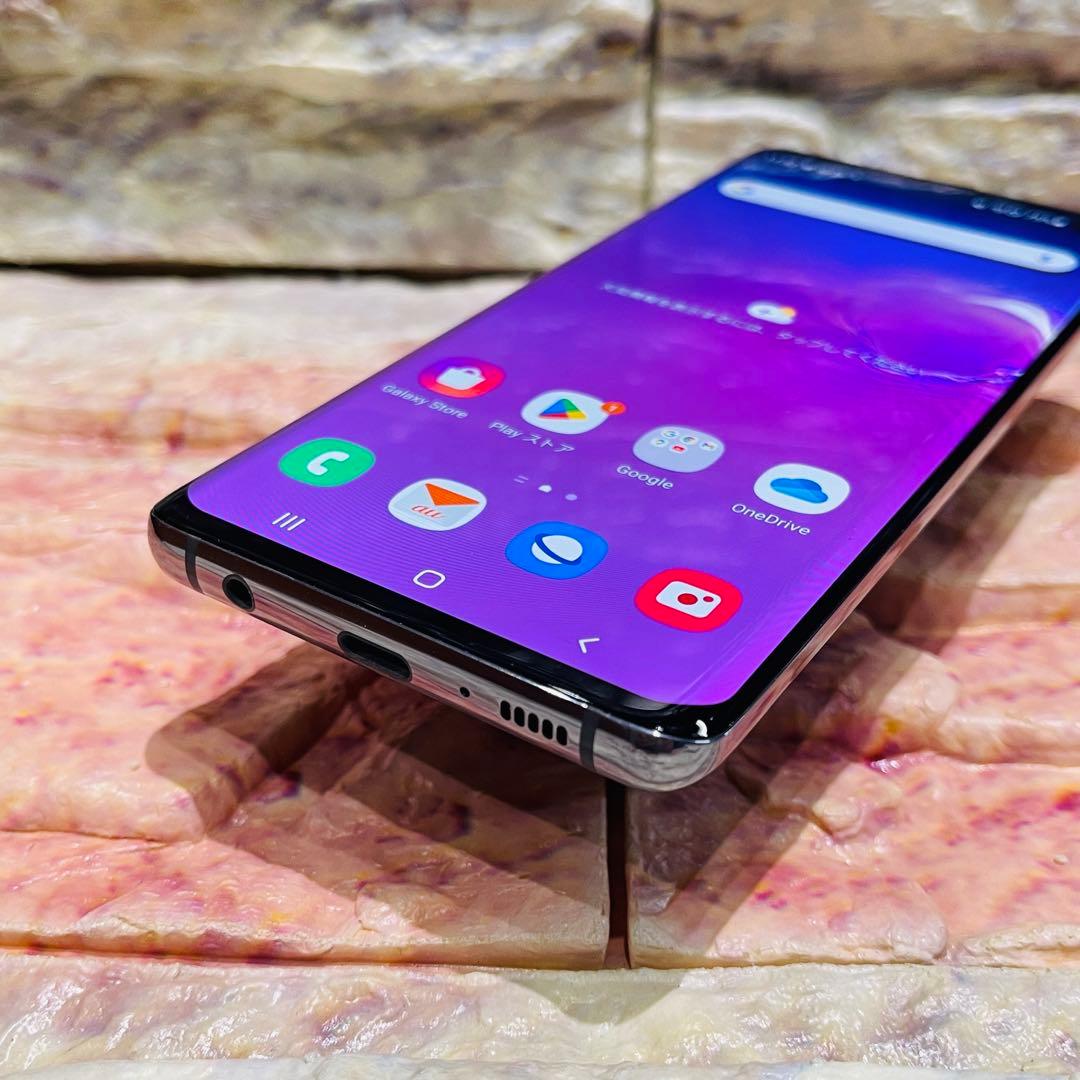 SIMフリー Galaxy S10 128GB プリズムブラック 電池良好