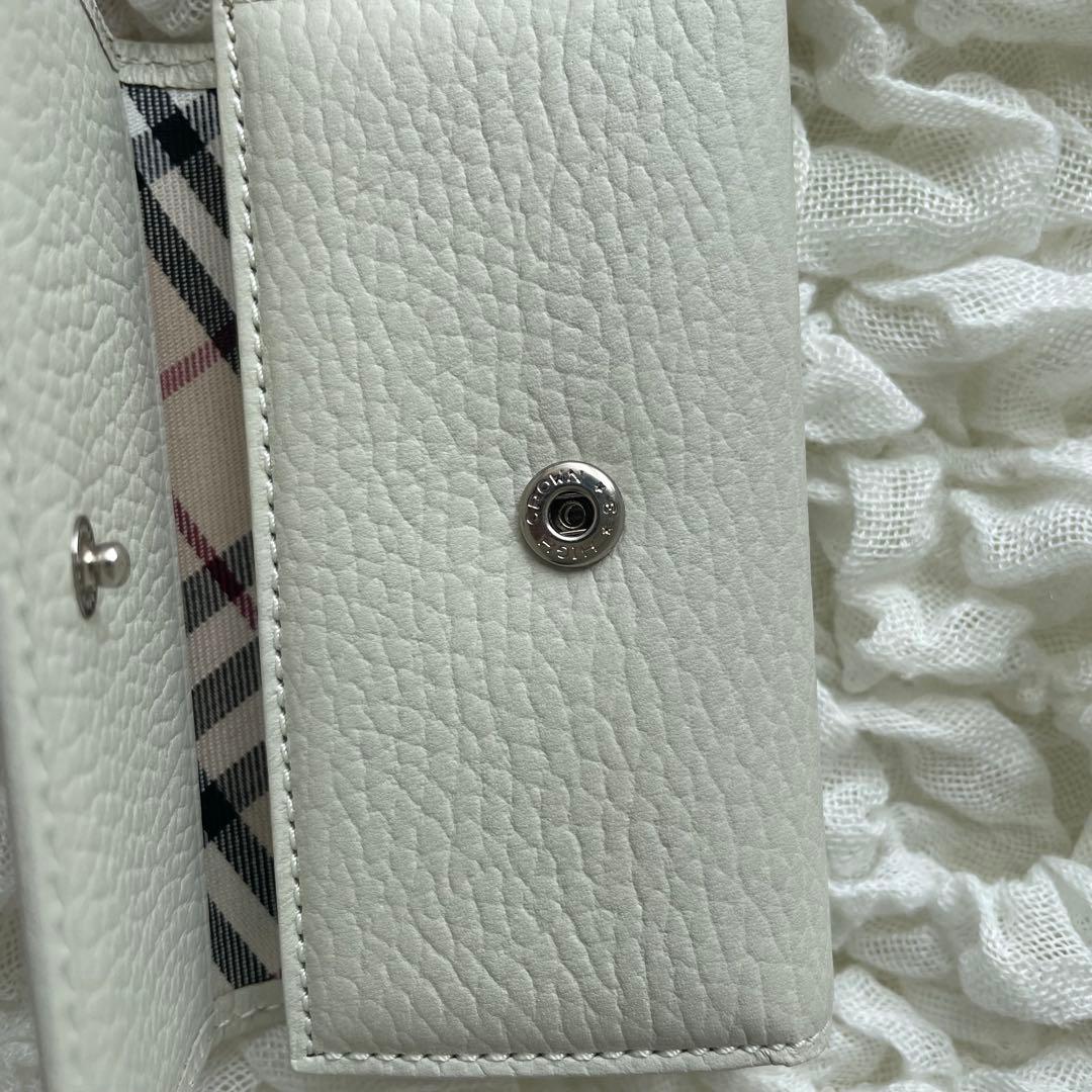 ✨新品未使用・箱付き✨　BURBERRY キーケース　ノバチェック　5連　刻印