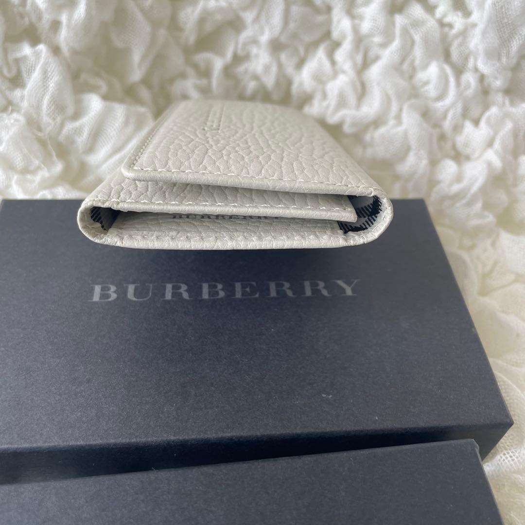 ✨新品未使用・箱付き✨　BURBERRY キーケース　ノバチェック　5連　刻印