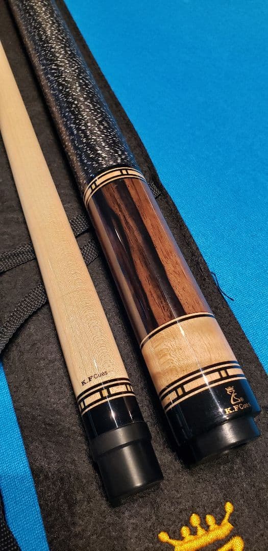 KF-CUE (AWENS CUSTOM CUES) エボニー6剣