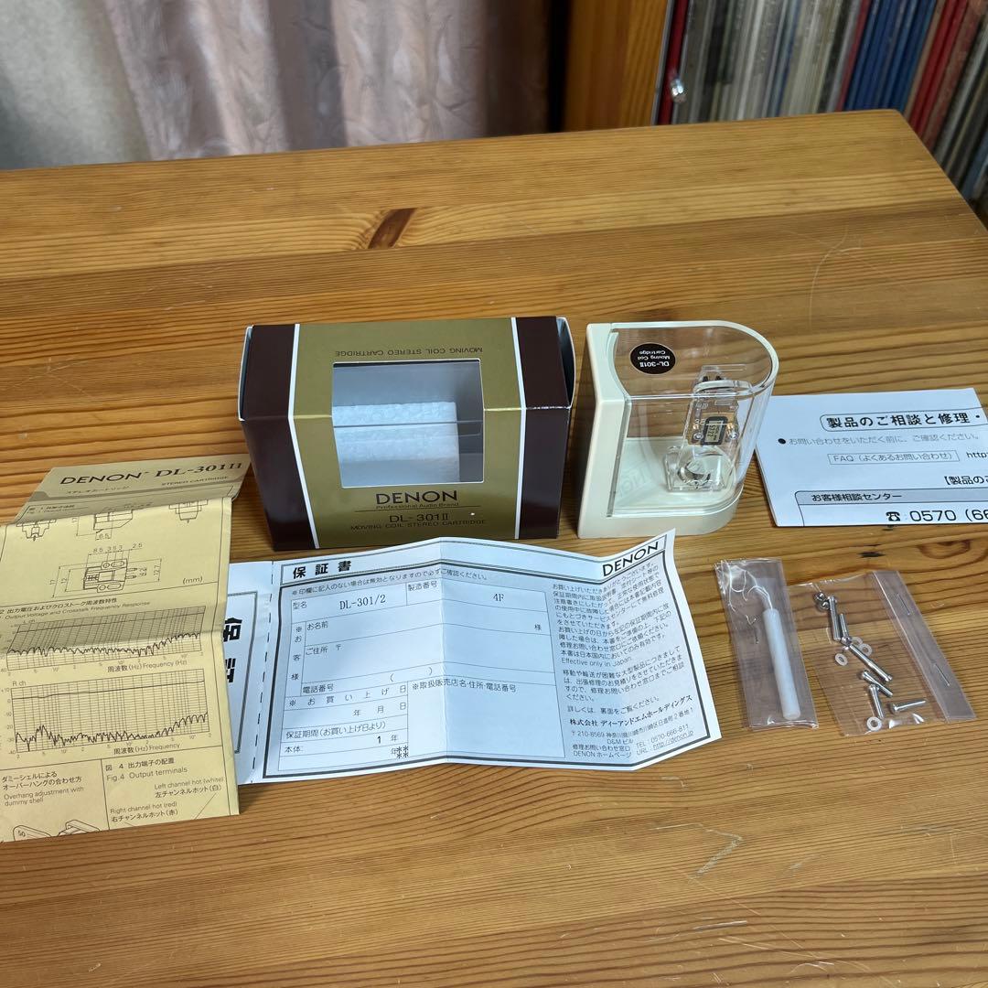 DENON DL-301II カートリッジ　　　　　新品　未使用