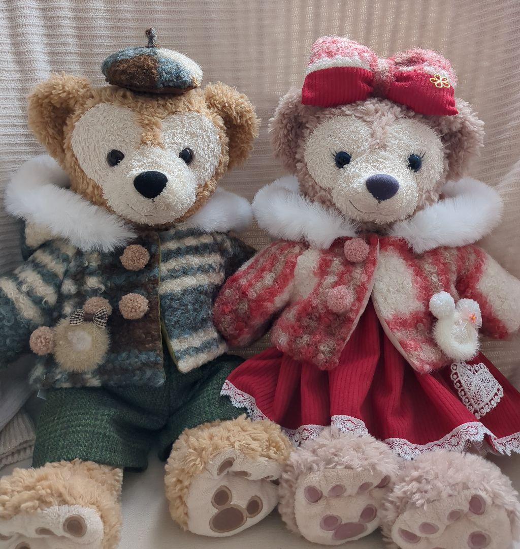 【もこもこジャケットペアコーデ】 ダッフィー　シェリーメイ