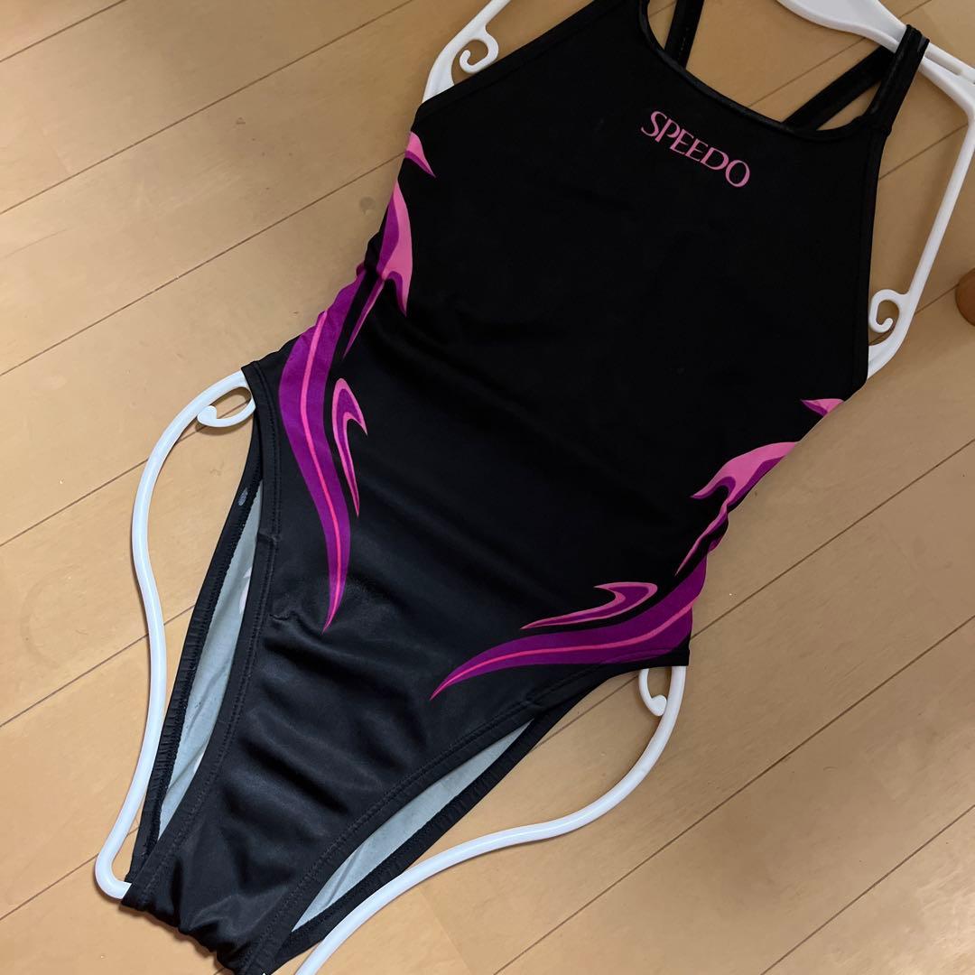 SPEEDO スポーツ用水着 ブラック/ピンク S