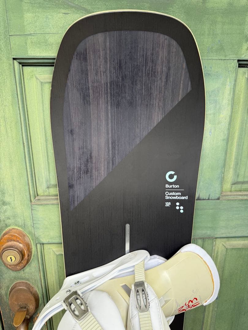 最終値下Burton custom 158 バートンカスタム ビンディングセット
