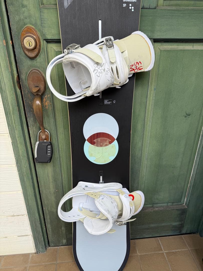 最終値下Burton custom 158 バートンカスタム ビンディングセット