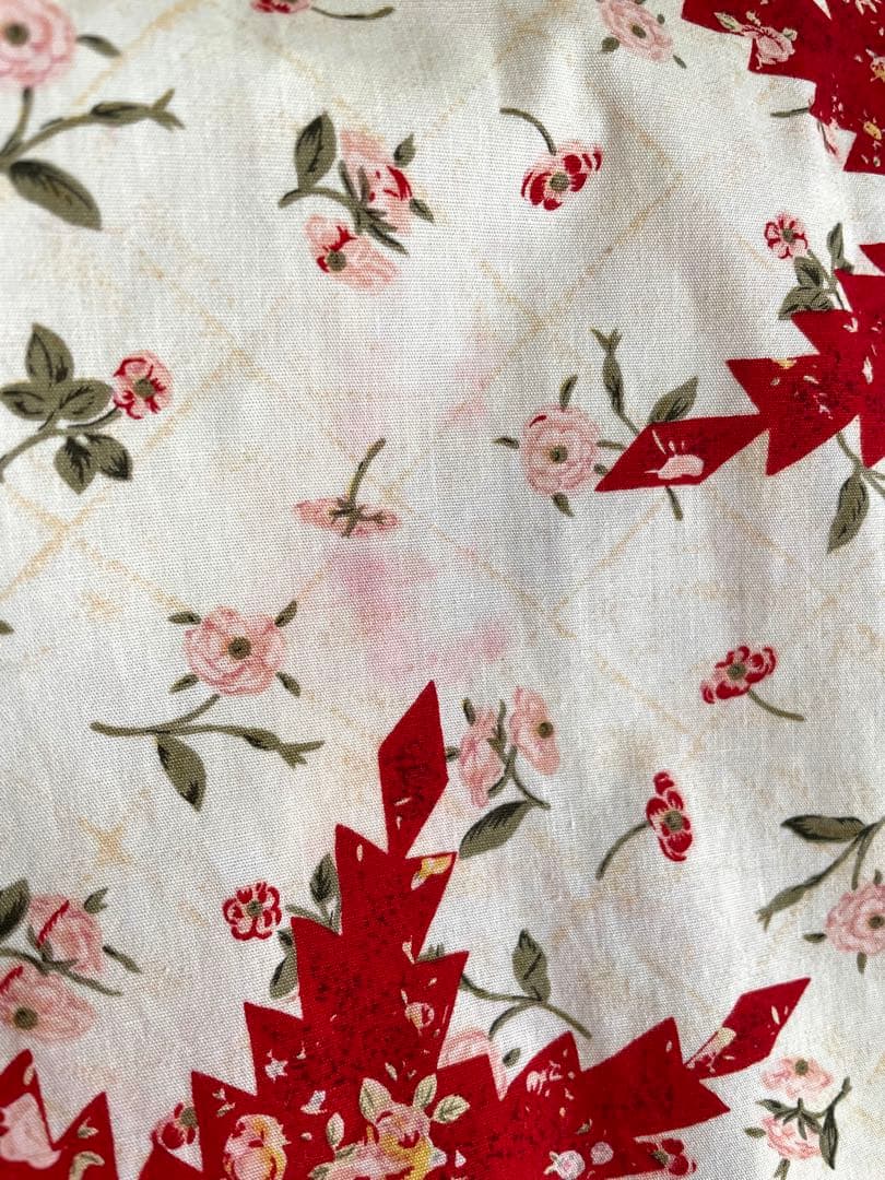 ら*様 ワンダフルワールド　薔薇チャイナ　半袖ワンピース