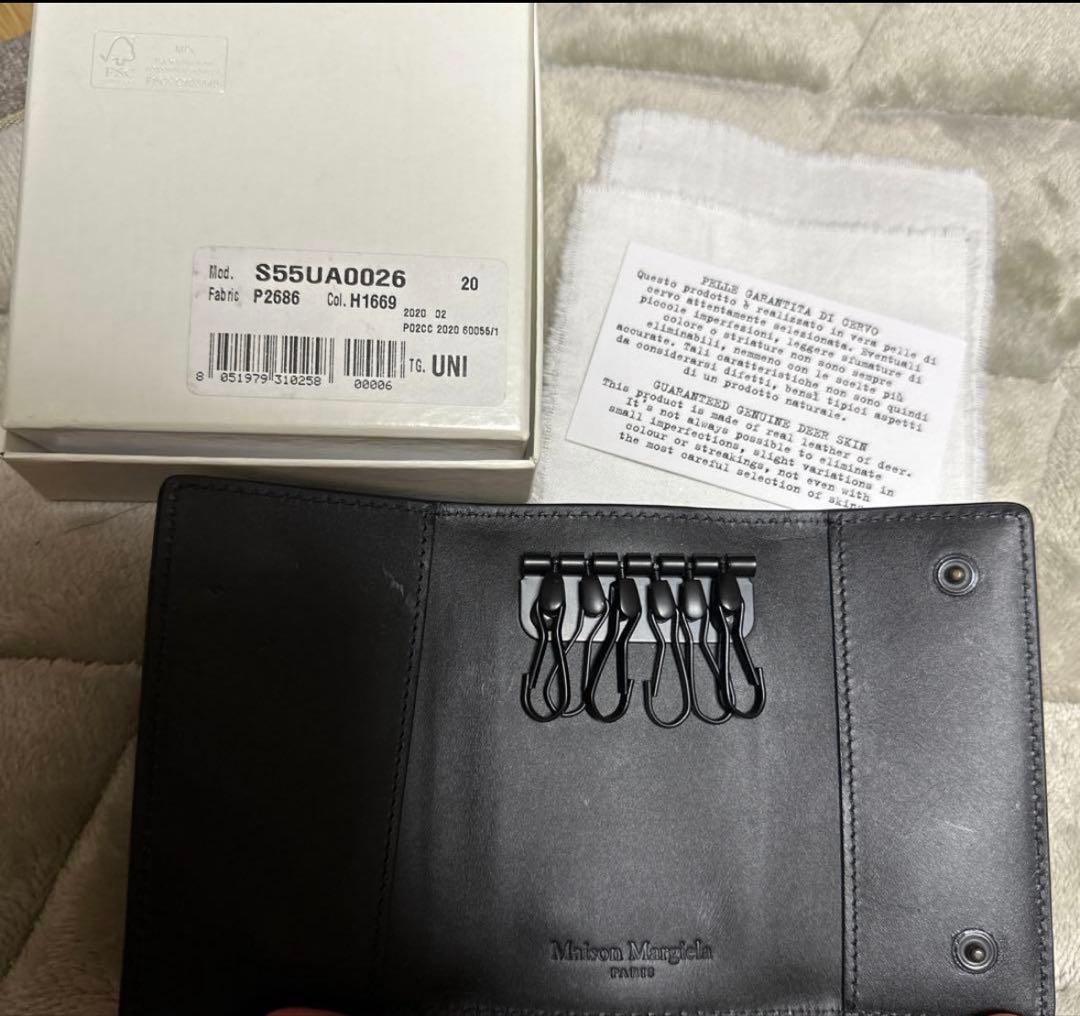 山本山商品 新品未使用 メゾンマルジェラ 6連キーケース