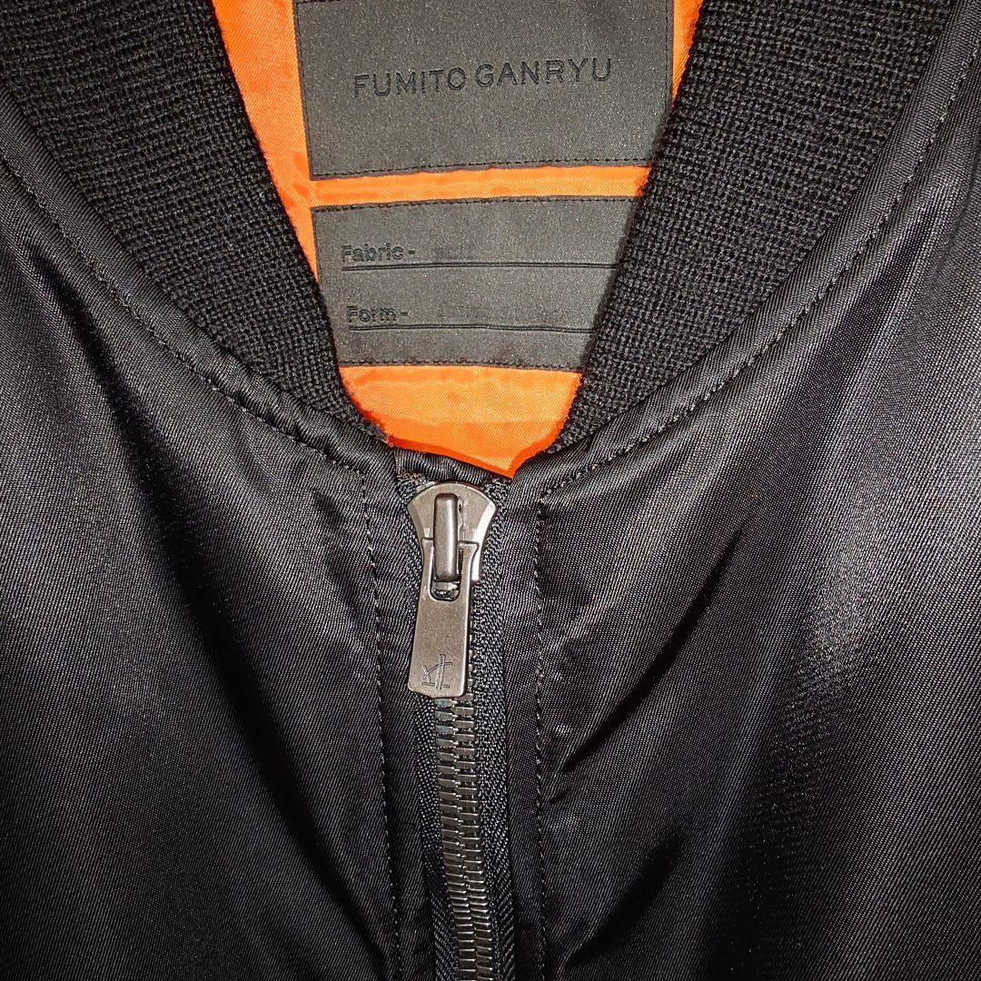 FUMITO GANRYU Ventilation MA-1 黒 サイズ2