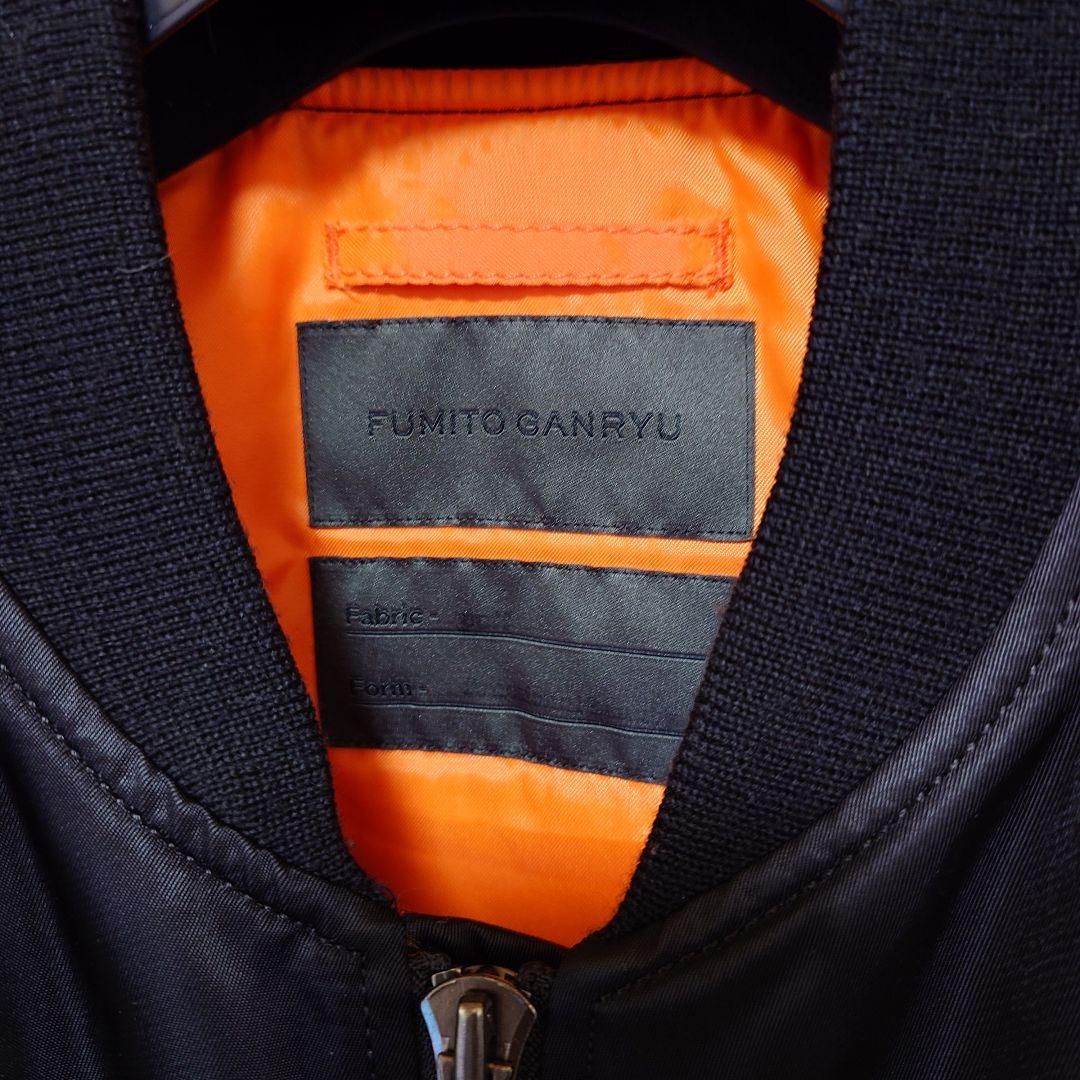 FUMITO GANRYU Ventilation MA-1 黒 サイズ2