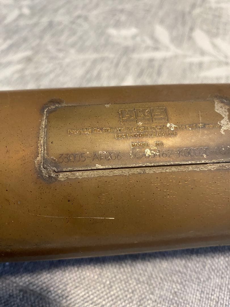 レガシーBL5 HKSメタルキャタライザー　説明欄にて納期確認お願いいたします。