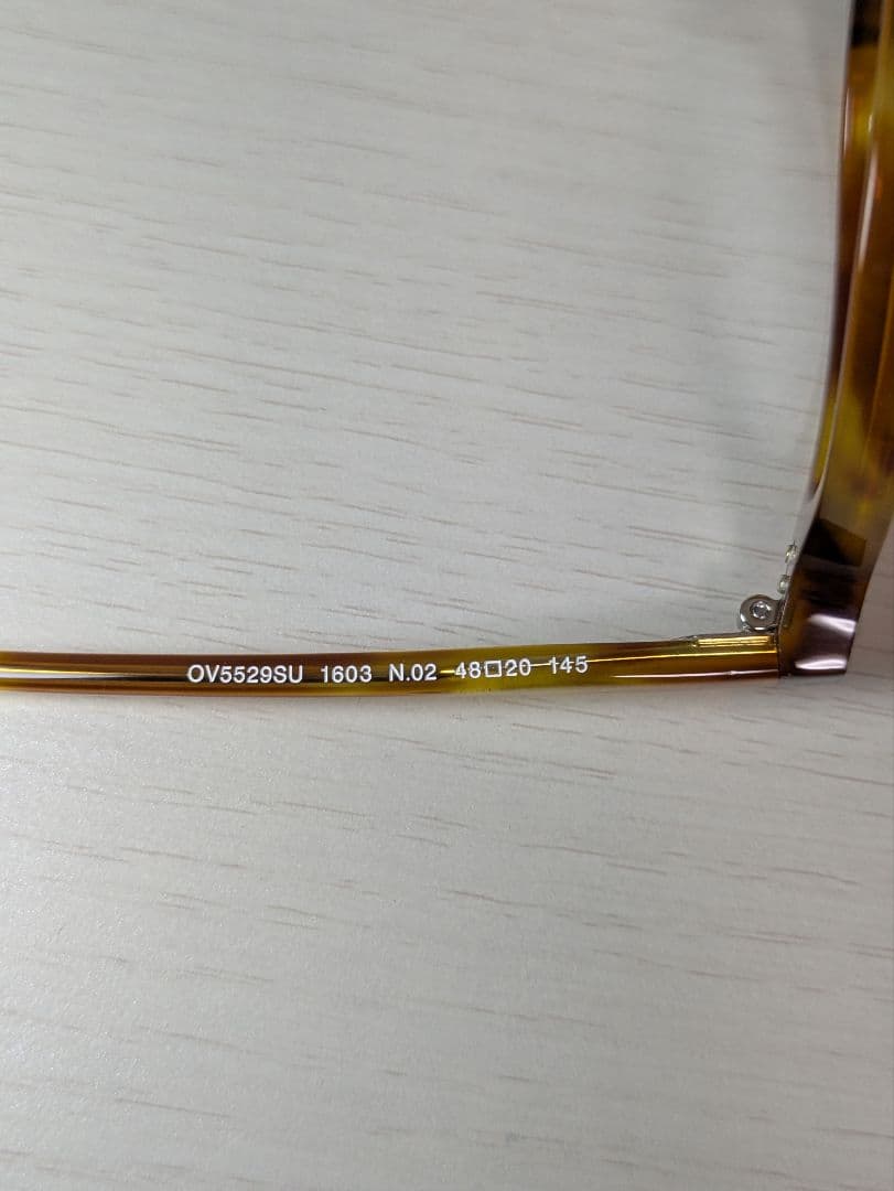 新品未使用 オリバーピープルズ ov5529su メガネ 日本製 鼈甲