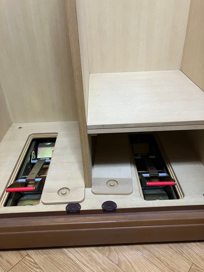 洋服クローゼット　洋ダンス　２枚扉　ワードローブ　婚礼家具