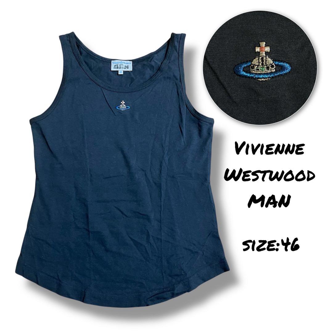 美品 Vivienne Westwood MAN タンクトップ 46 オーブ