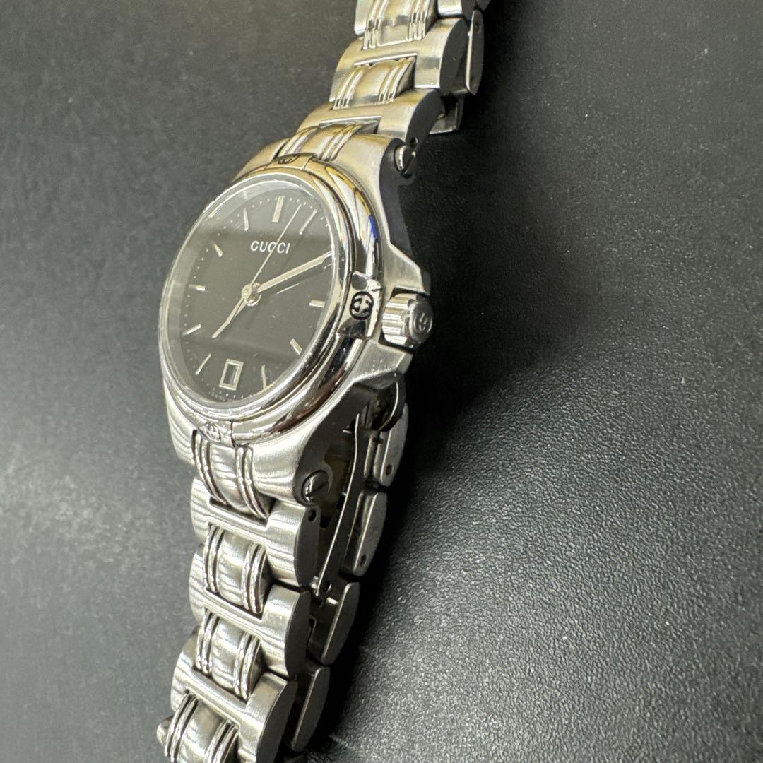 GUCCI ブラック 腕時計(クォーツ)