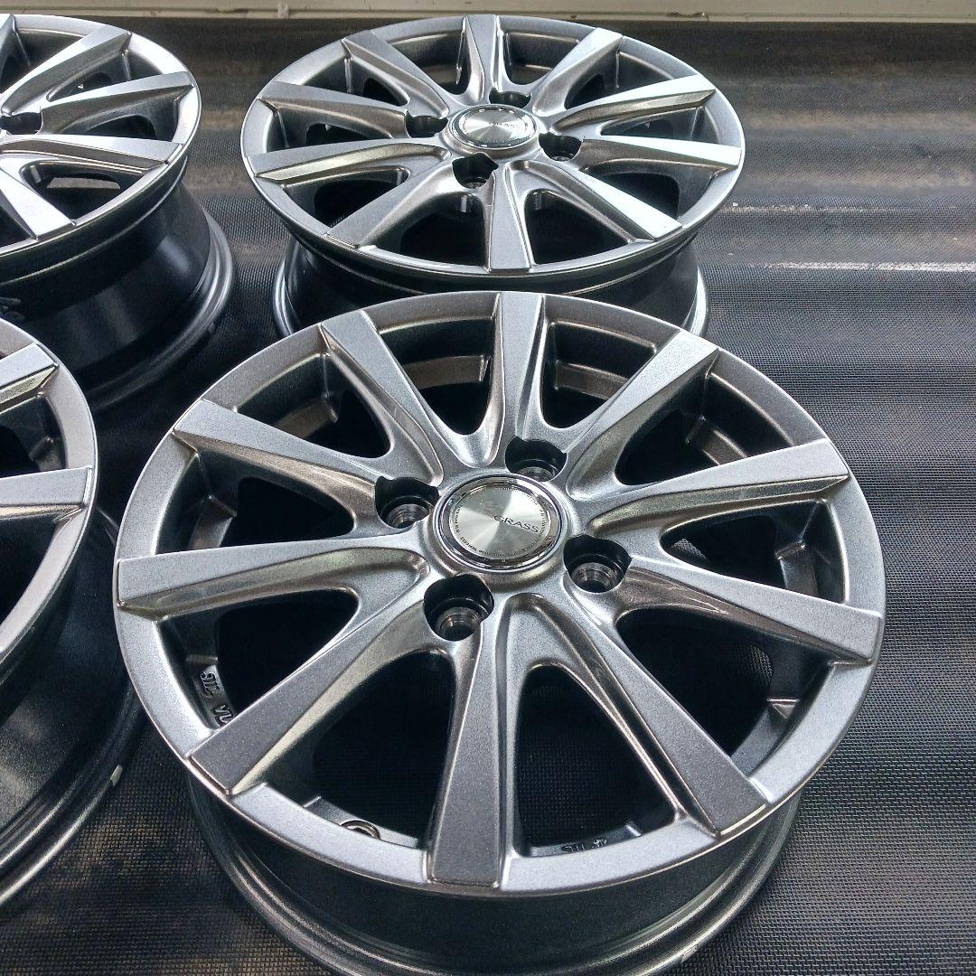 軽量 GRASS 13インチアルミホイール 4本セット
