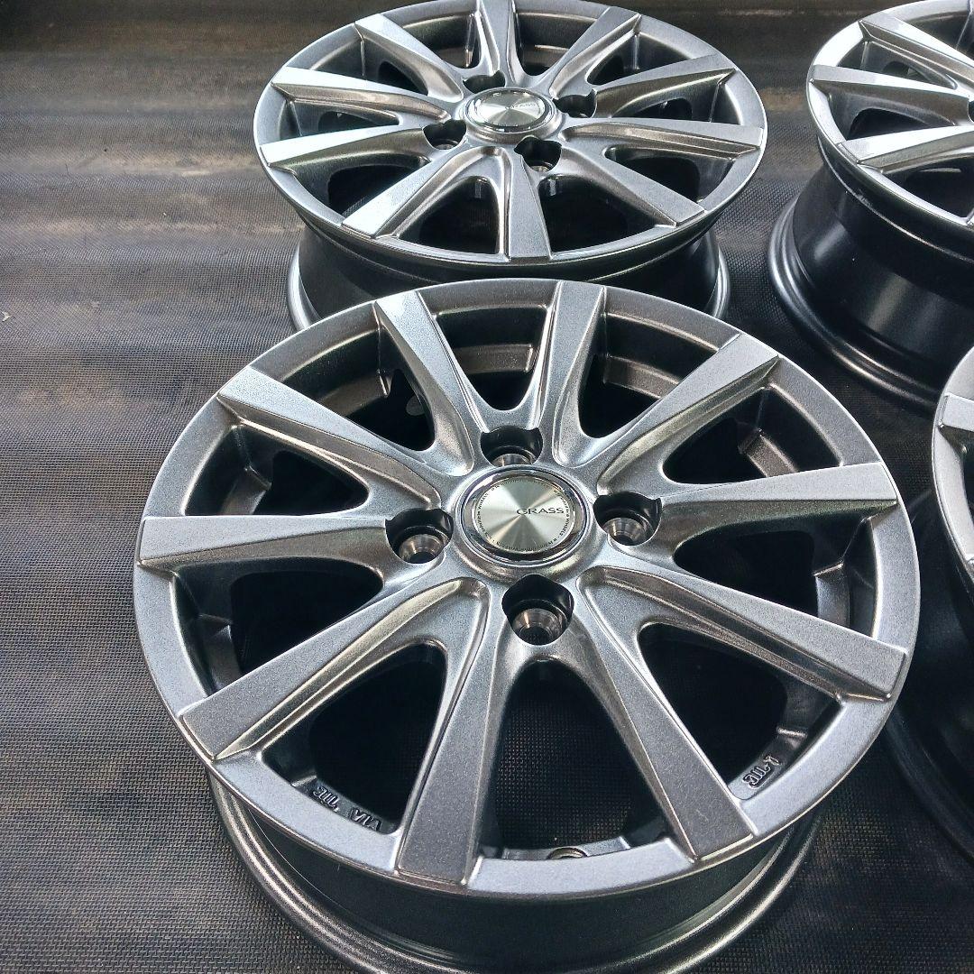 軽量 GRASS 13インチアルミホイール 4本セット