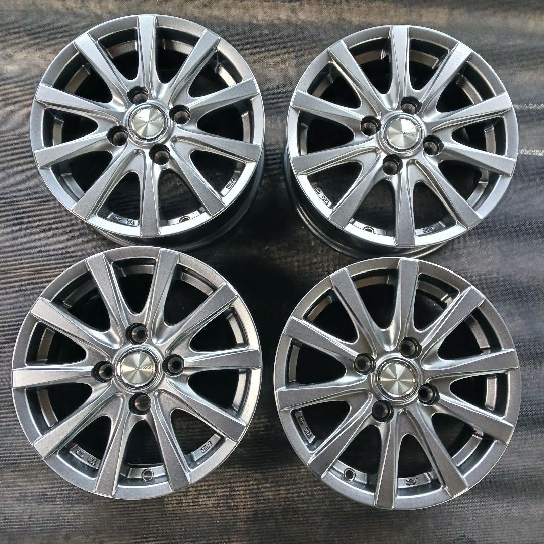 軽量 GRASS 13インチアルミホイール 4本セット