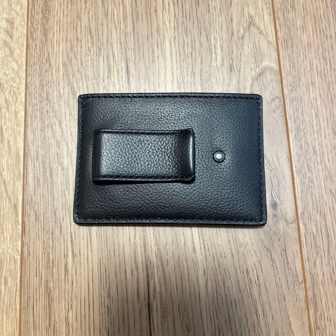 【更新しました】COACH マネー クリップ　皮　黒