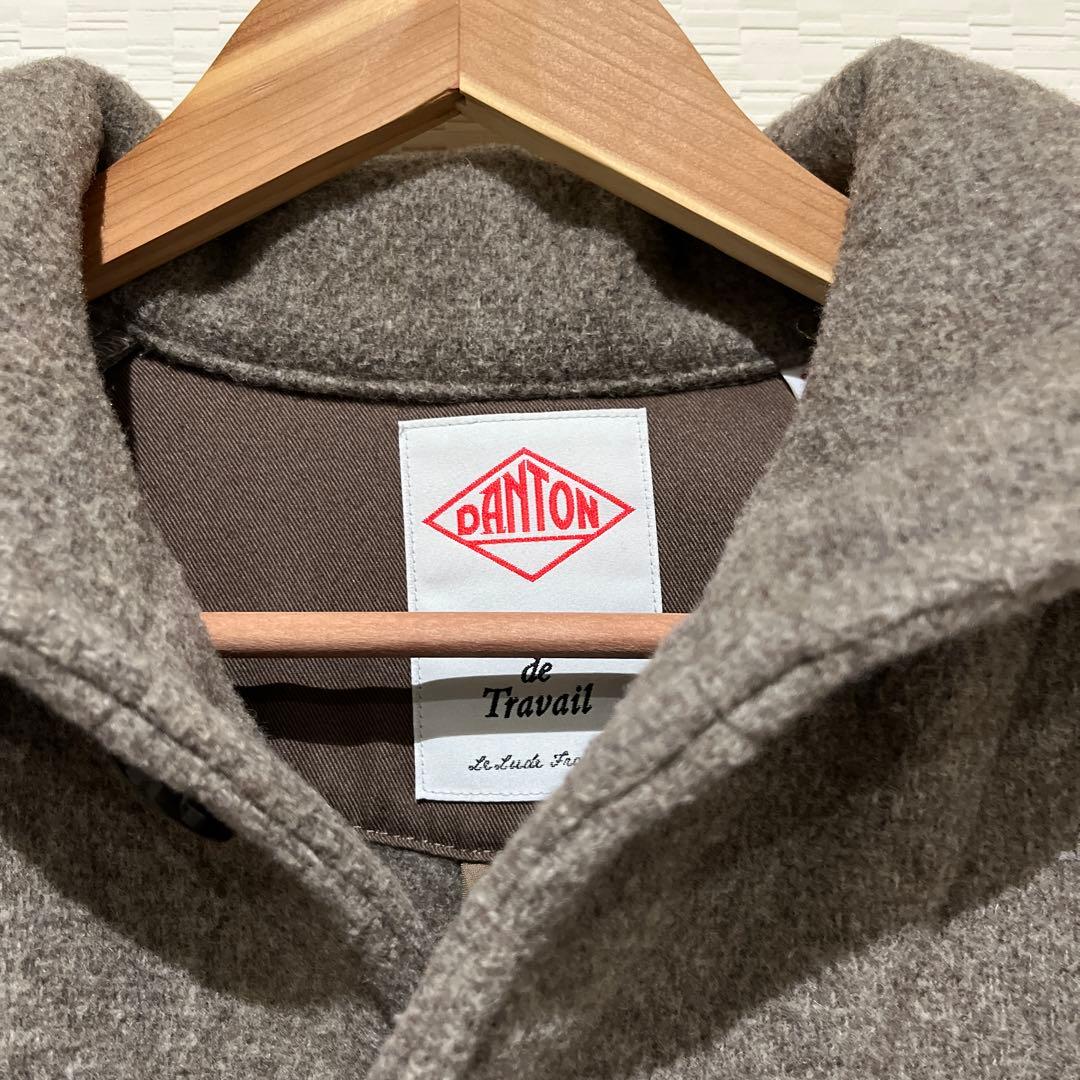 DANTON WOMEN'S WOOL JACKET 38 ダントンウールコート