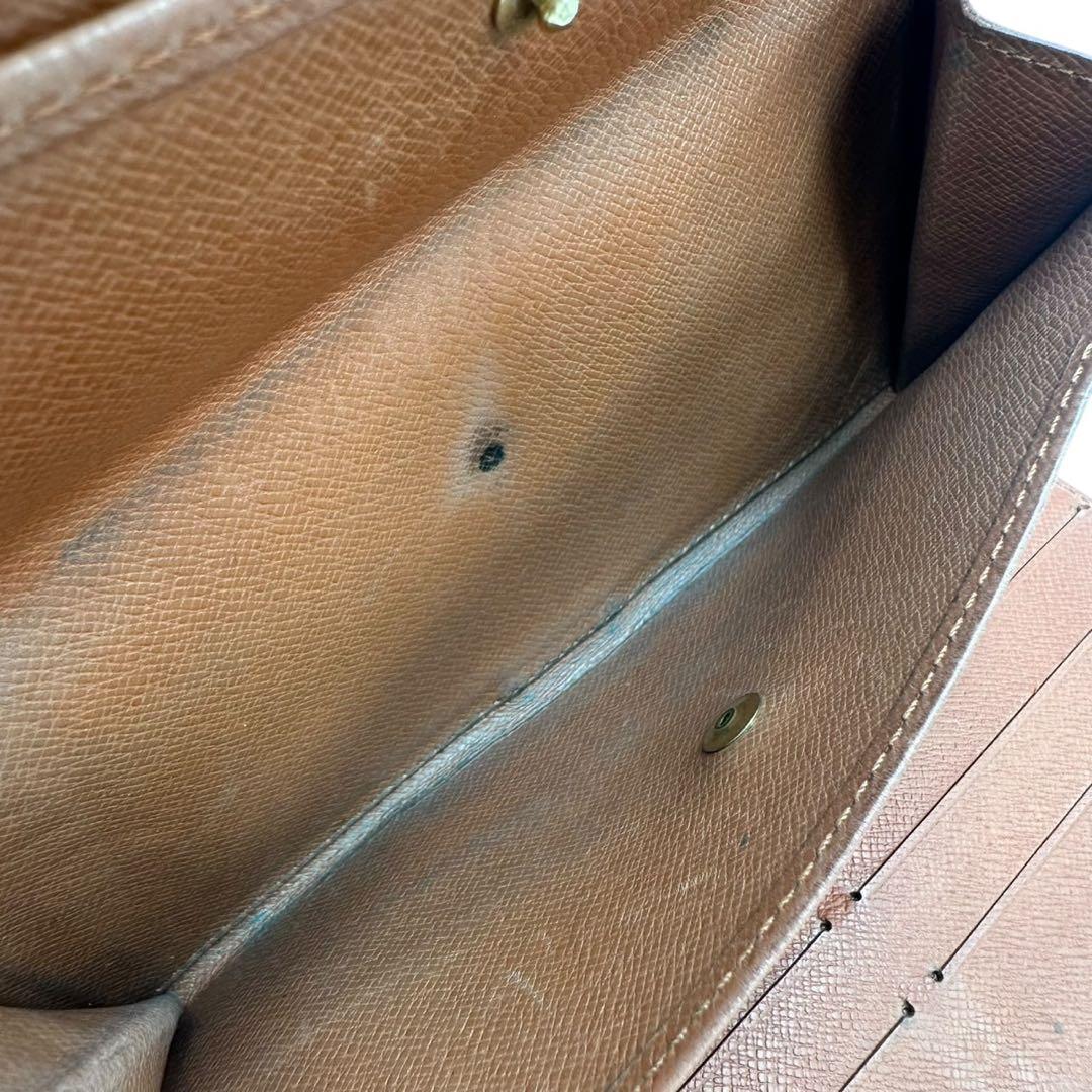 【美品】ルイヴィトン 三つ折り財布 インターナショナル モノグラムTH0997