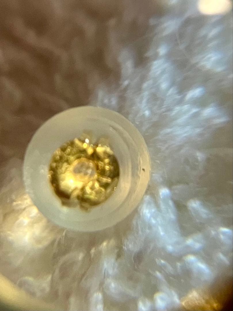 K18＊ルビーピアスです