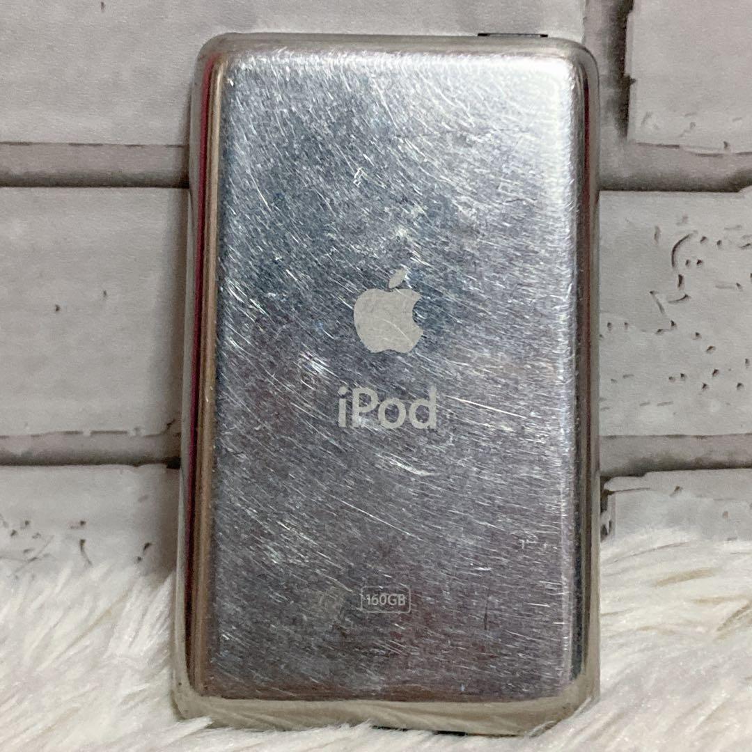 【美品】 Apple iPod アイポッド 160GB MC297J グレー