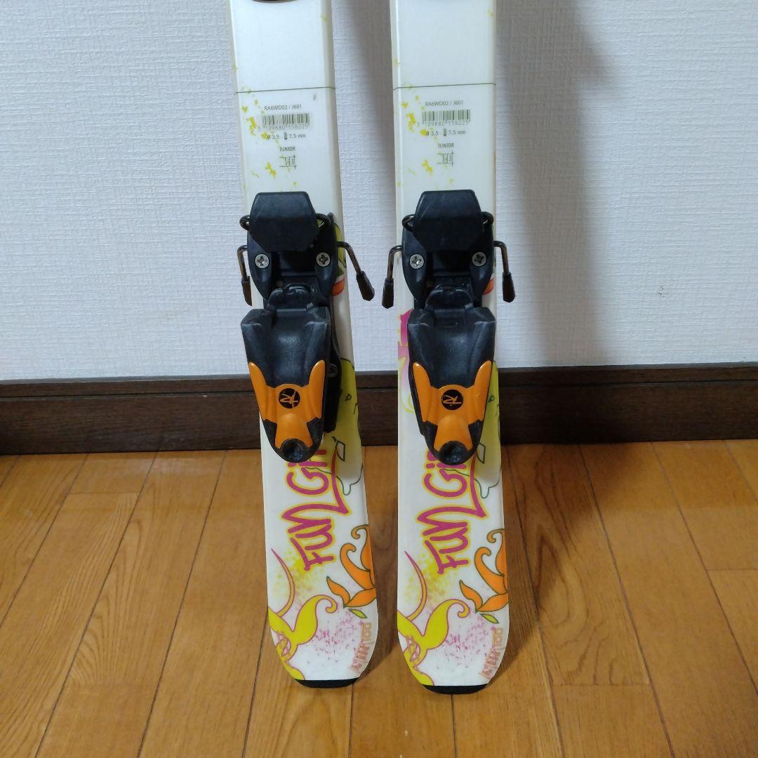 ROSSIGNOL FUN GIRL スキー板 バインディング付き　100cm