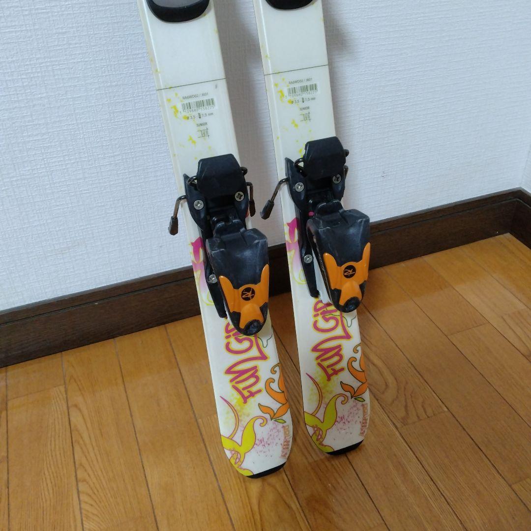 ROSSIGNOL FUN GIRL スキー板 バインディング付き　100cm