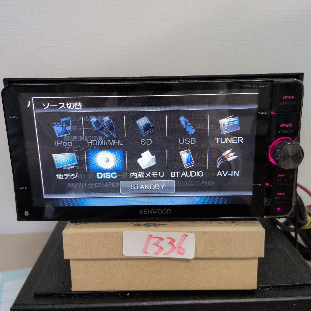 336 動作良好 Bluetooth MDV-Z700W ケンウッド HDMI