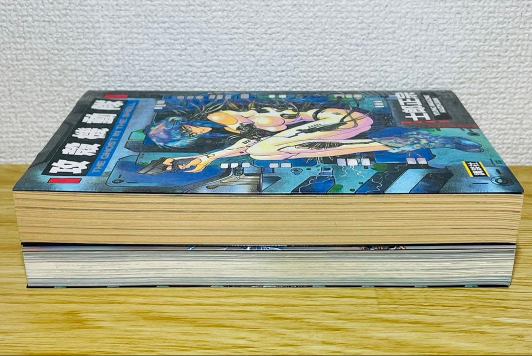 【初版】攻殻機動隊 THE GHOST IN THE SHELL 1巻 2巻
