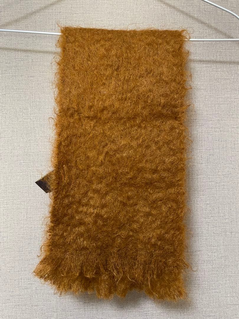 CINQ モヘアマフラー　ブラウン　新品未使用　くらすこと