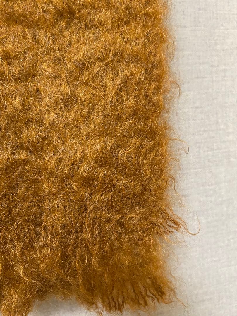 CINQ モヘアマフラー　ブラウン　新品未使用　くらすこと