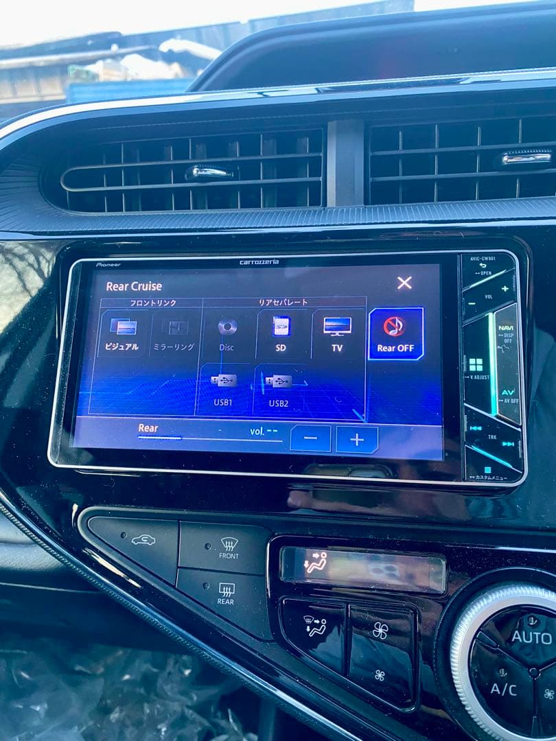 PIONEER AVIC-CW901 GPSマイク付きUSB配線マップ 2017