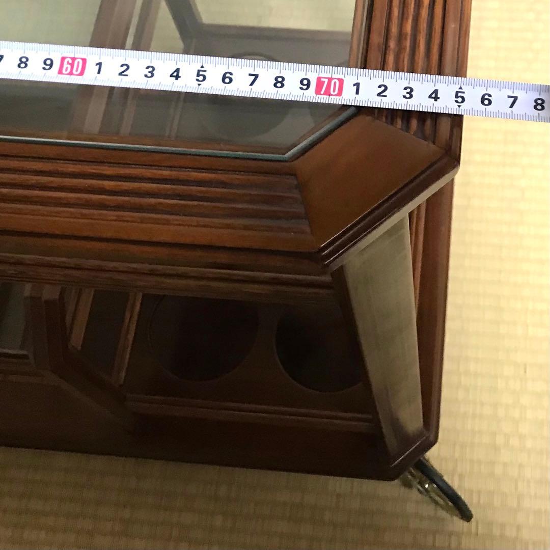 上品な 高級 キッチンワゴン 木製 アンティーク ビンテージ レストラン カフェ