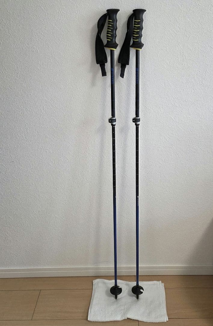 SINANO スキー ストック 伸縮 フリーFAST-α 95-120cm