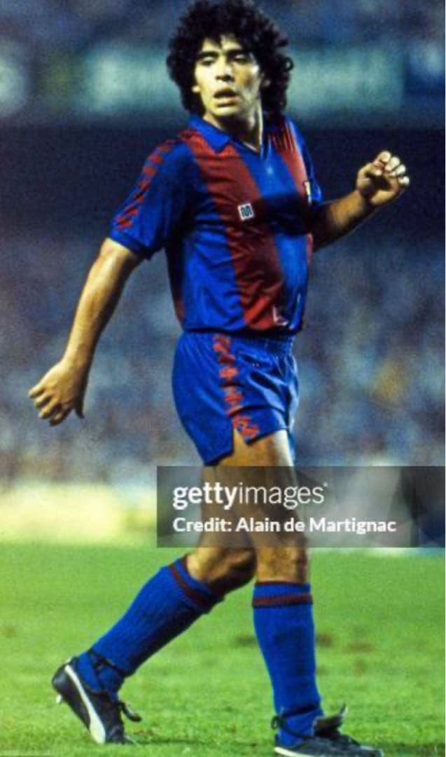 ひ*ん様 FCバルセロナ マラドーナ 10 復刻ユニフォーム